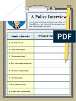 A Police Intervew Listening Information