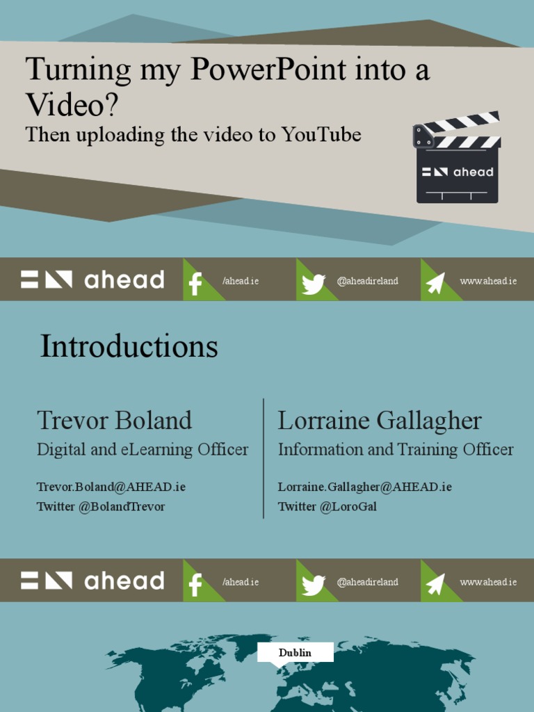 Creating Accessible Video from PowerPoint | PDF | You Tube | Learning