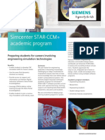 3. Simcenter STAR CCM Academic Fact Sheet