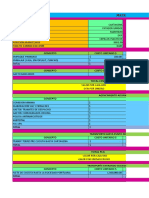 Matriz de Costo y Cubicaje (40 Pies)