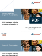 Instructor Materials Chapter 7: IP Addressing: CCNA Routing and Switching Introduction To Networks v6.0