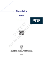 Chemistry: Textbook For Class XI