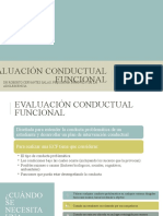 11 - Evaluación Conductual Funcional