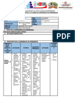 Unidad de Experiencias de Aprendizaje Didactica Iii Mate 5°