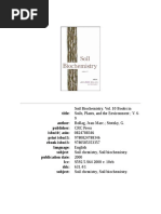 Bollag y Stotzky, 2000 - Soil Biochemistry