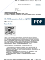 9U-7500 Transmission Analyzer II (3030, 0783)