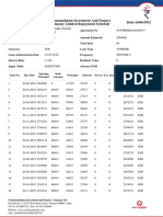 Cholamandalam Investment and Finance Company Limited Repayment Schedule Date:14/06/2022