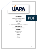 Administracion de Empresas Tarea 1