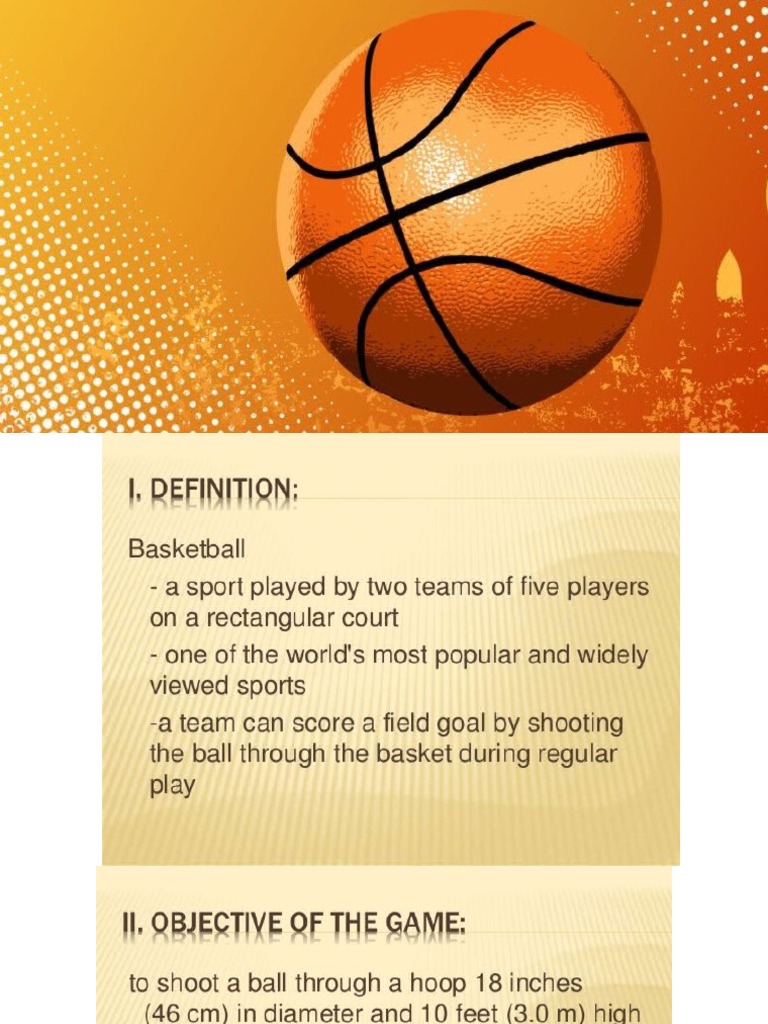 Basketball PDF Games Of Physical Skill Athletic Sports
