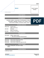 04 Handout 2 Resume Hrm