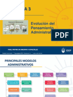 3 - Evolución Del Pensamiento Administrativo