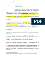 Rol Del Administrador Financiero