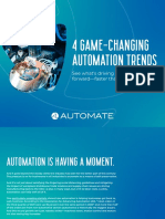 4 Game Changing Automation Trends