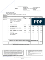 Technical Report No. QTY Description / Tests Unit Price Amount Disc % Sur-Charge% NET Amount USD USD USD