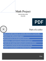 Math Project: Done By:omro Iyiad Class:10A