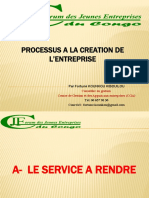 Processus de Creation D'entreprise