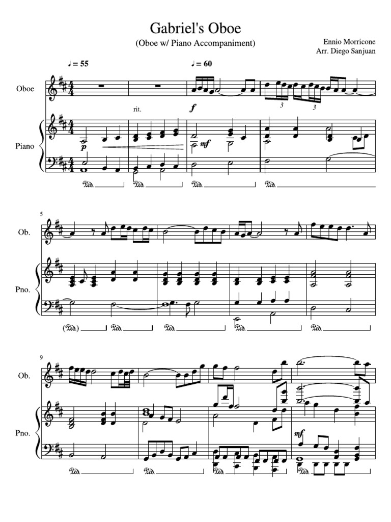 Gabriel S Oboe Piano PDF