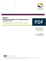 FIRO-B Report & Results