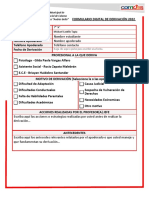 Formulario Digital Derivación2022