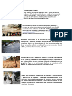 DESASTRES NATURALES FAMOSOS EN HONDURAS