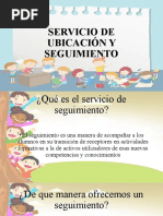 Servicio de Ubicación y Seguimiento 