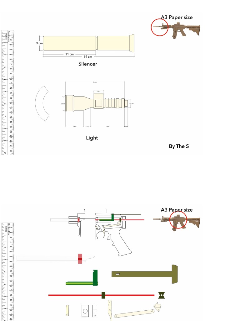 Plantilla Rifle | PDF