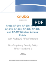 Aruba AP-304, AP-305, AP-314, AP-315, AP-334, AP-335, AP-365, and AP-367 Wireless Access Points