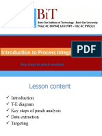 Key Steps of Pinch Analysis