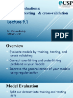 Lecture 9.1 - Model Evaluations - Train Test Cross-Validate [Autosaved]