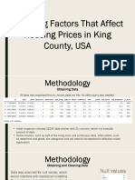 Modeling Factors That Affect Housing Prices in King County, USA