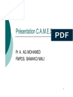 Presentation CAMES