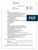 Comprobación de Lectura 07 de Mayo Desarrollo Curricular