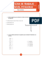 Ficha Plano Cartesiano Pitagoras