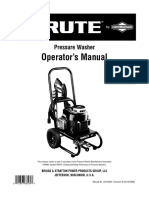 Brute Washer Operator Manual