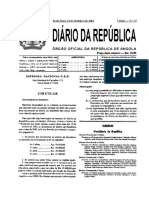 Decreto Conselho Ministros - 73 - 2001 - Aprova SIGFE