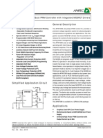 Features General Description: Two-Phase Buck PWM Controller With Integrated MOSFET Drivers