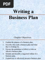 EM - Writing A Business Plan