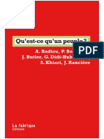 EBOOK Pierre Bourdieu - Quest-ce quun peuple