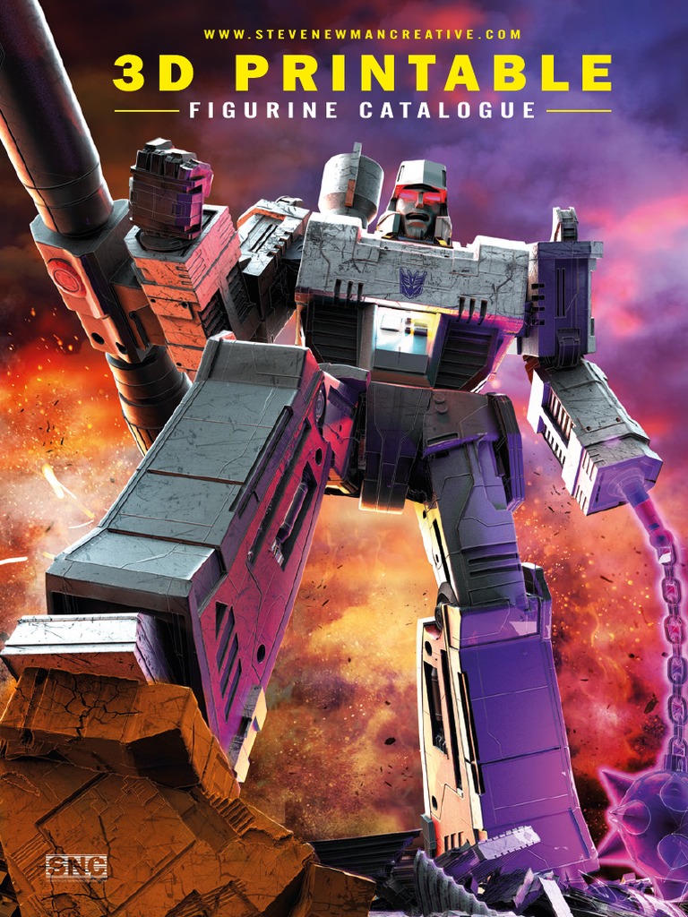 3D Printable Transformers Models | PDF