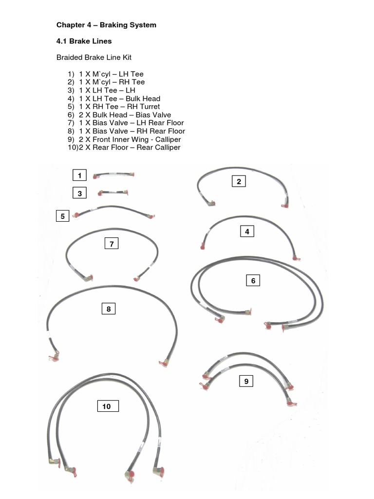 04 Build Manual Braking System | PDF | Anti Lock Braking System | Valve