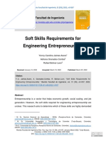 Soft Skills Requirements For Engineering Entrepreneurship