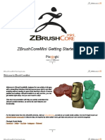 ZBrushCoreMini Starting Guide