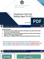 Bahan DAK Fisik Bidang Irigasi (9 Feb 21)