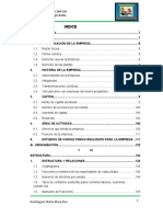 Análisis de la estructura organizacional y operaciones de una empresa de servicios