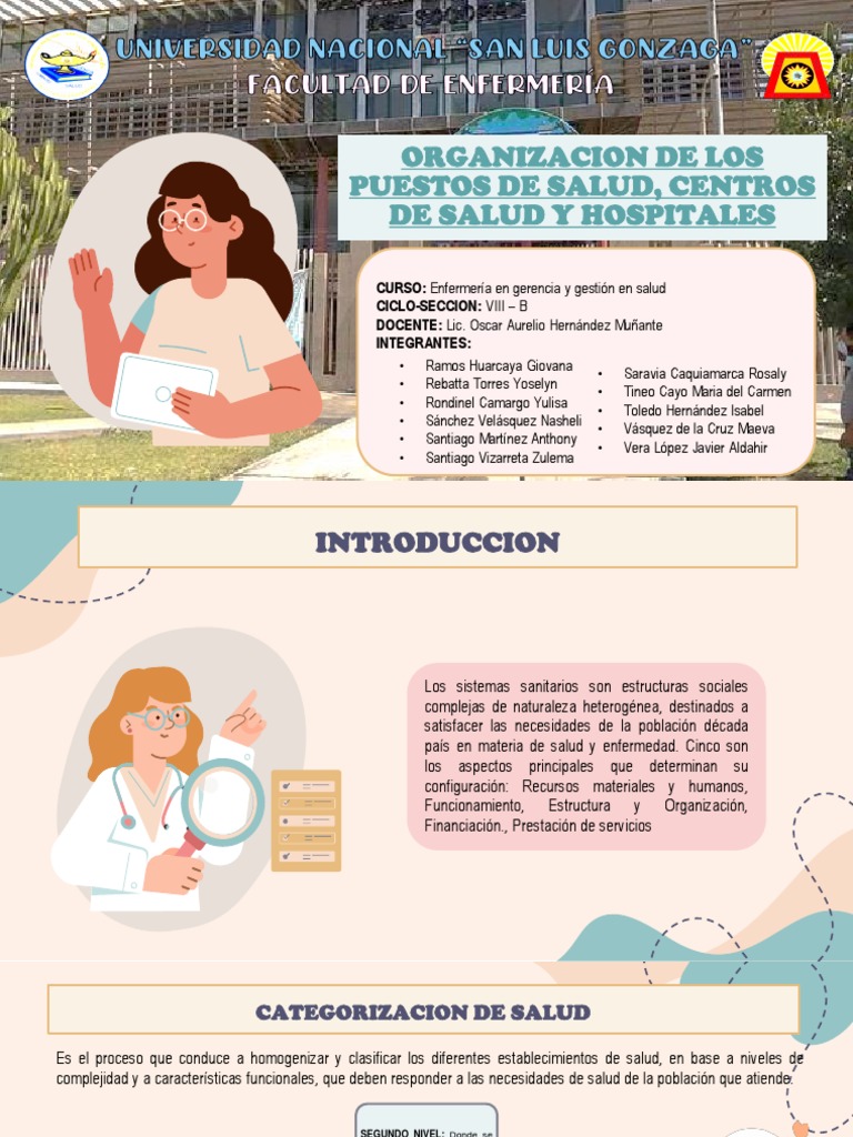 Organización de Centros y Puestos de Salud | PDF | Hospital | Cuidado ...