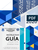 Instructivo Guia Didactica Unet 2020