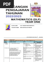 RPT Maths DLP Year 1