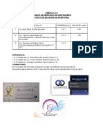 Tabla N°1.4 y Práctica N°3