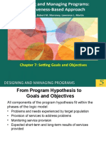 Chapter 7: Setting Goals and Objectives