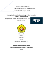 Menyiapkan Estafet Ketahanan Energi Di Masa Depan Dari Batubara Ke Tenaga Nuklir